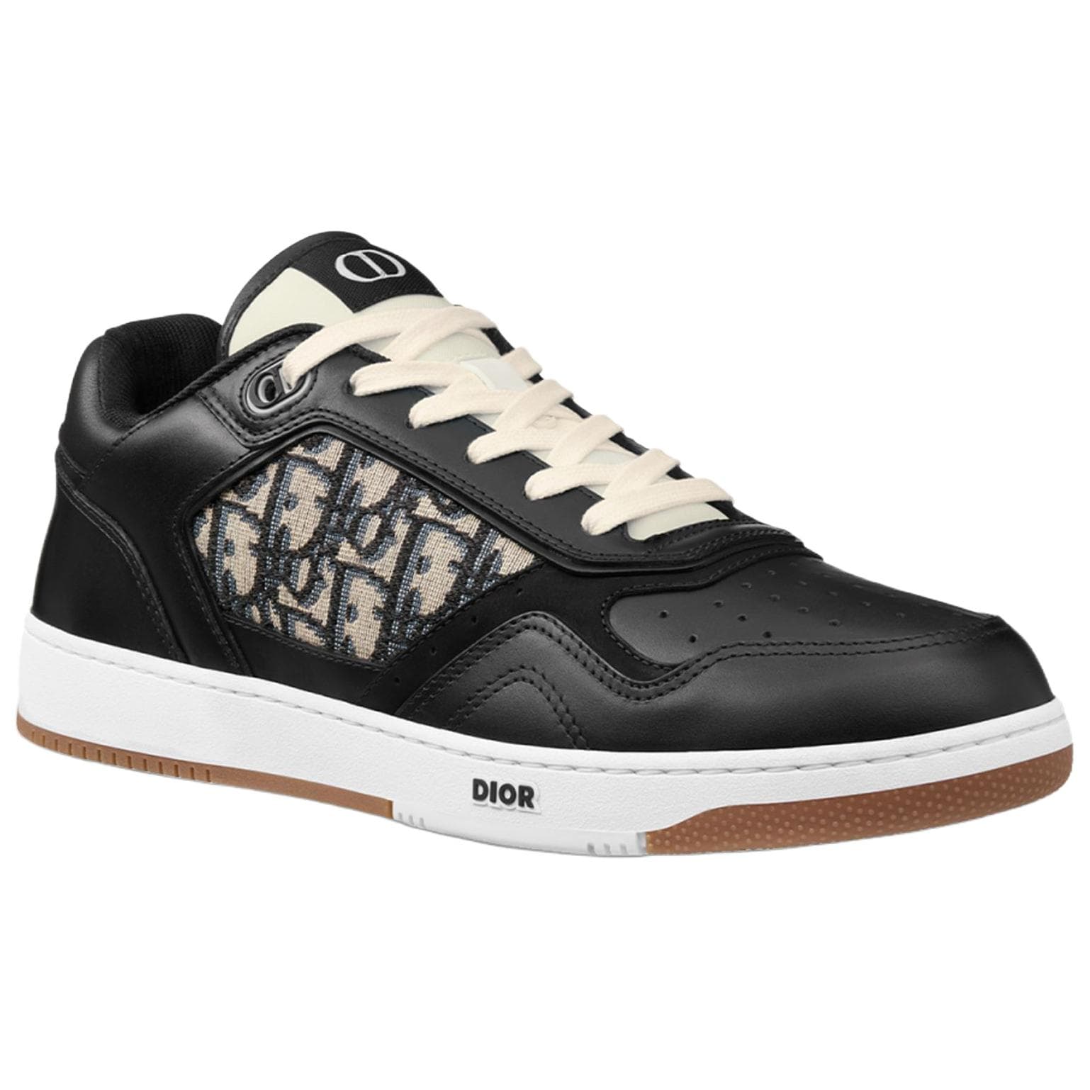Кроссовки DIOR B27 Leather Sneakers Black - изображение 3