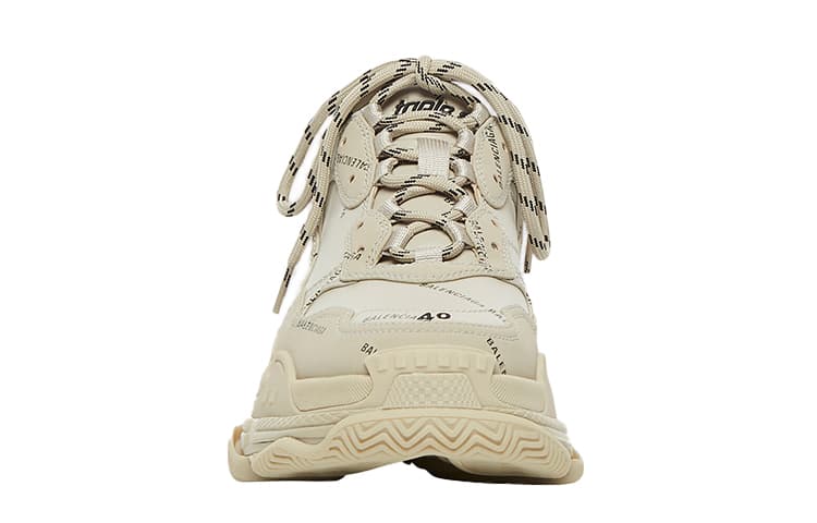 Кроссовки Balenciaga Triple S Beige - изображение 3