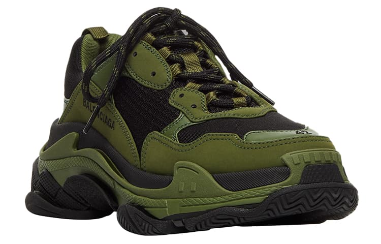 Кроссовки Balenciaga Triple S Green - изображение 3