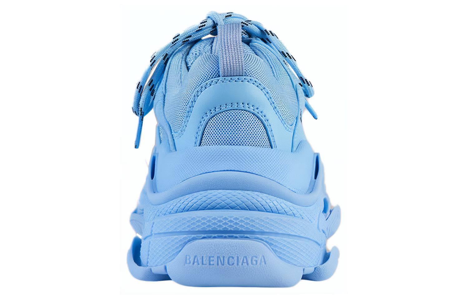 Кроссовки Balenciaga Triple S Light Blue - изображение 5