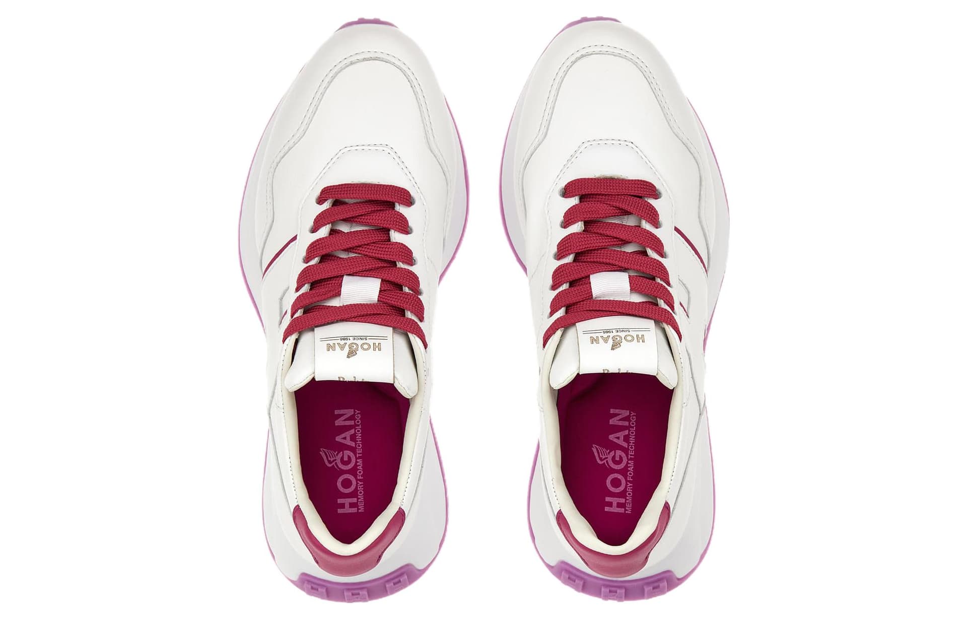 Кроссовки Hogan H641 White Purple - изображение 5