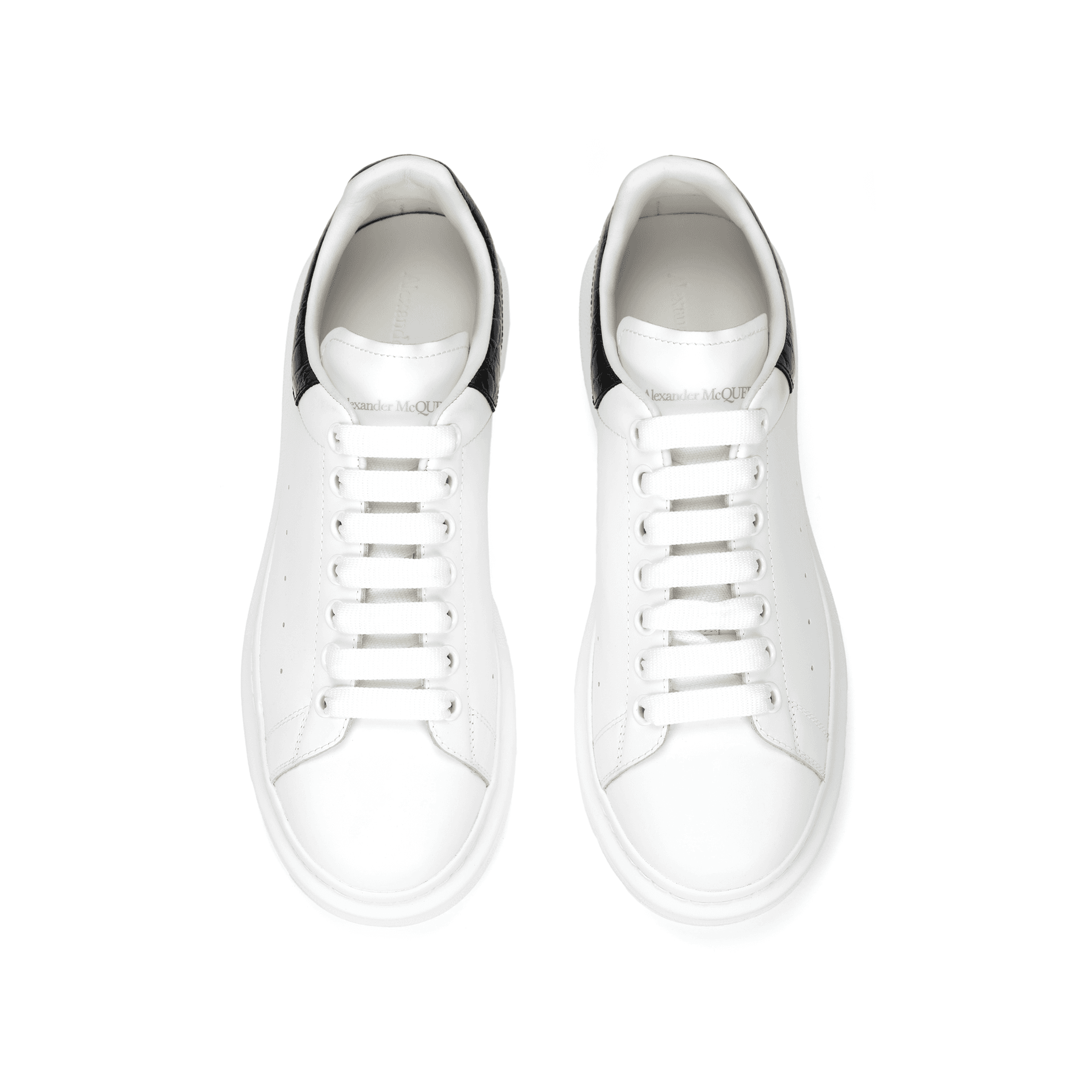 Кроссовки Alexander McQueen White Black - изображение 3
