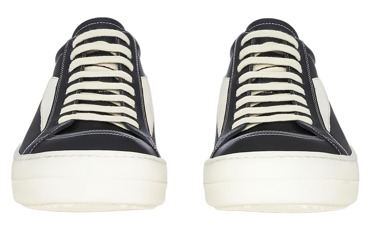 Кроссовки Rick Owens RO Luxor Vintage Black White - изображение 4