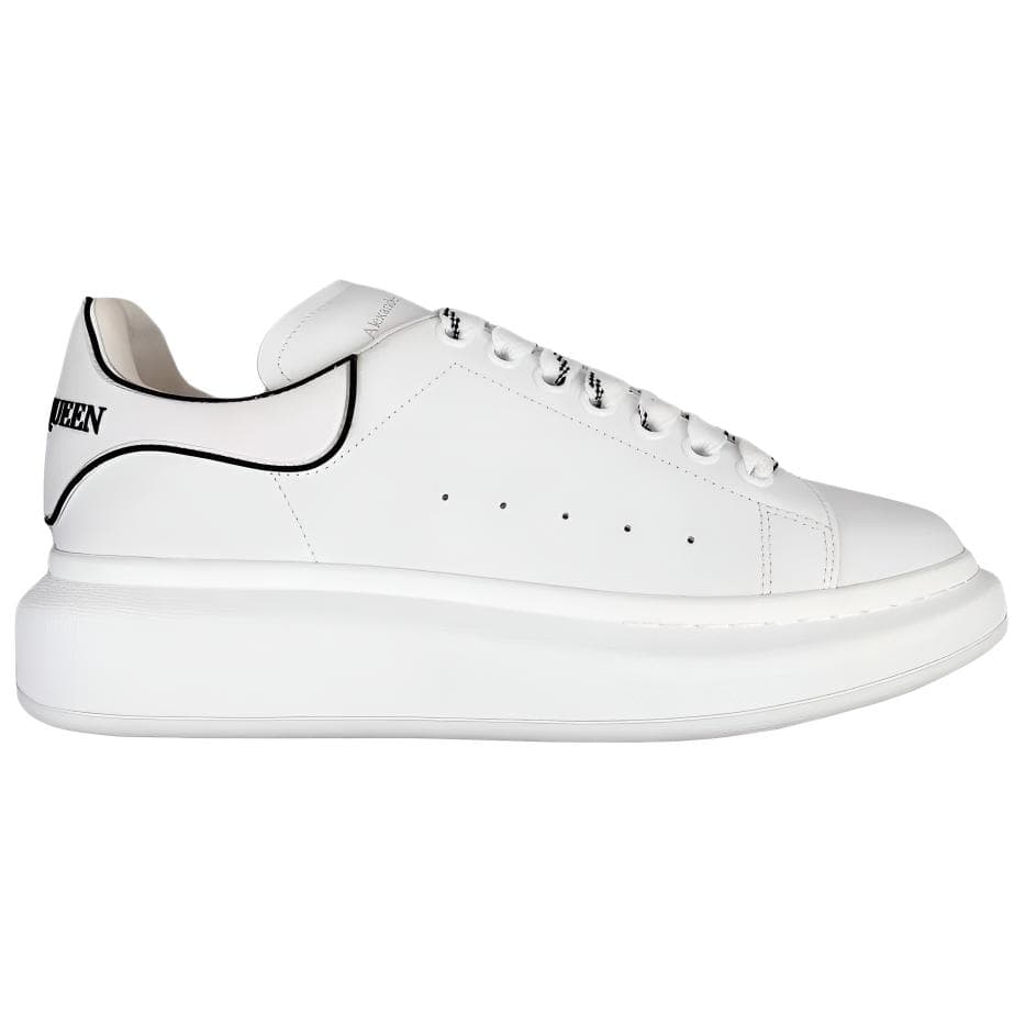Кроссовки Alexander McQueen Leather Sneakers White - изображение 2