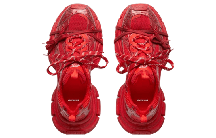 Кроссовки Balenciaga 3XL Red - изображение 4