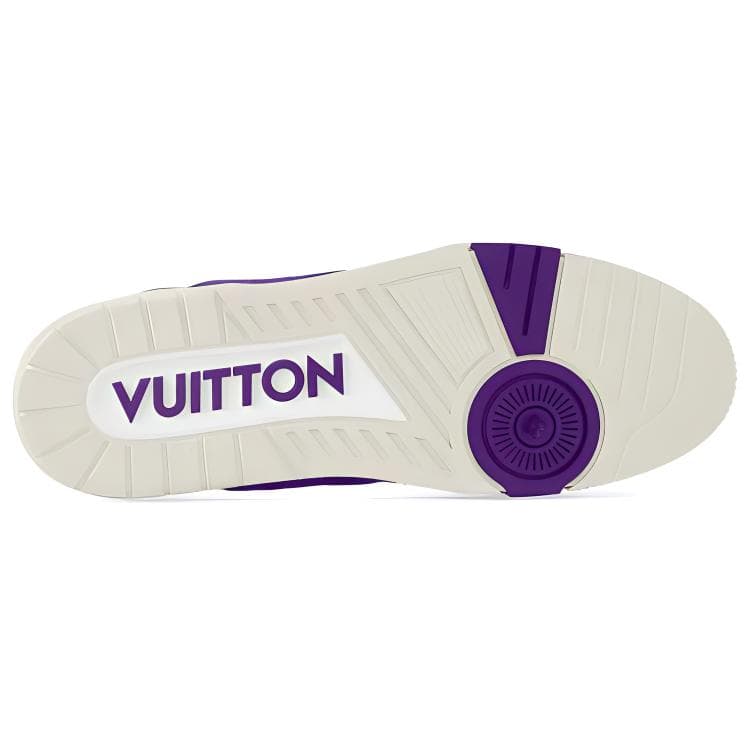 Кроссовки Louis Vuitton Trainer Purple - изображение 5