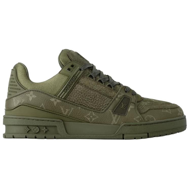 Кроссовки Louis Vuitton Trainer Green - изображение 2