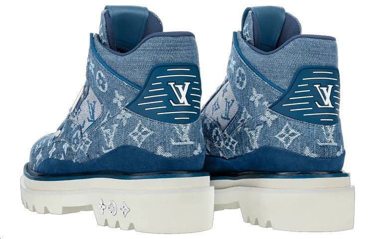 Ботинки Louis Vuitton Ankle Boots Blue - изображение 4