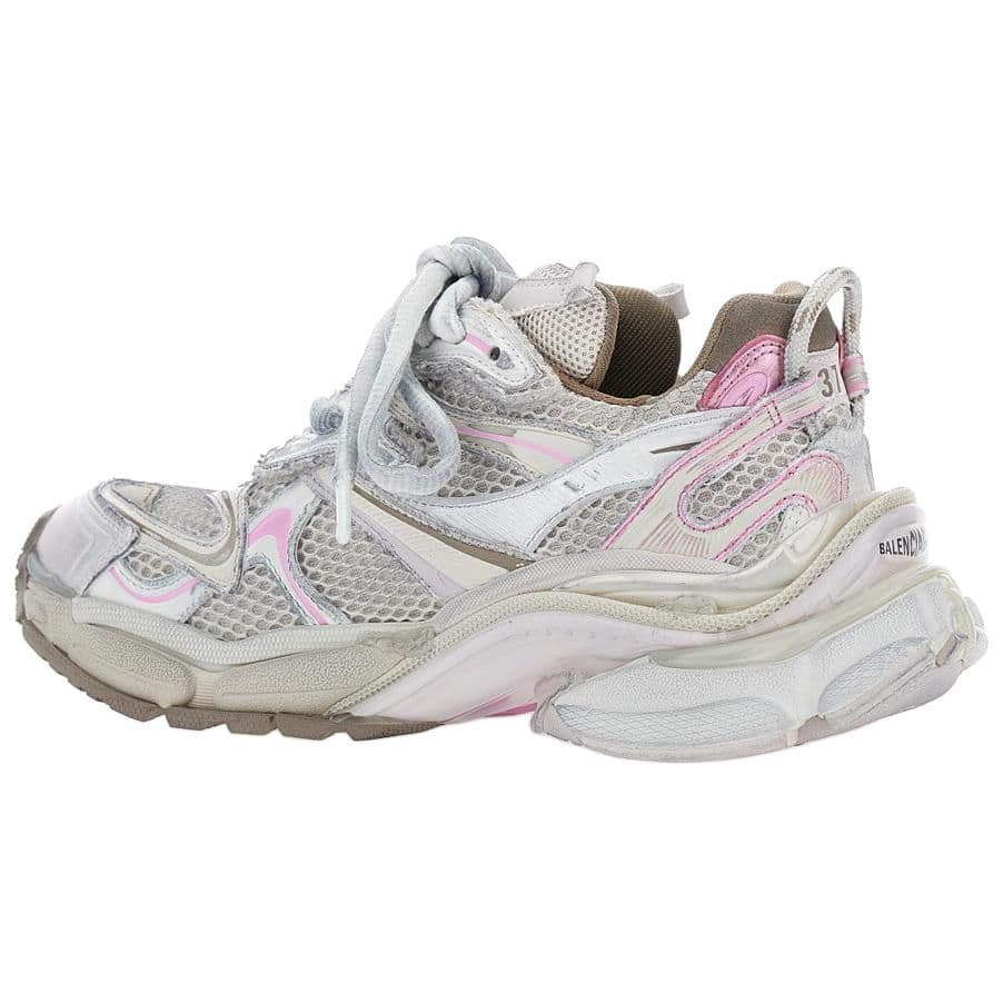 Кроссовки Balenciaga Runner 2,0 Low Топ Повседневная обувь Женская Тауповая - изображение 4