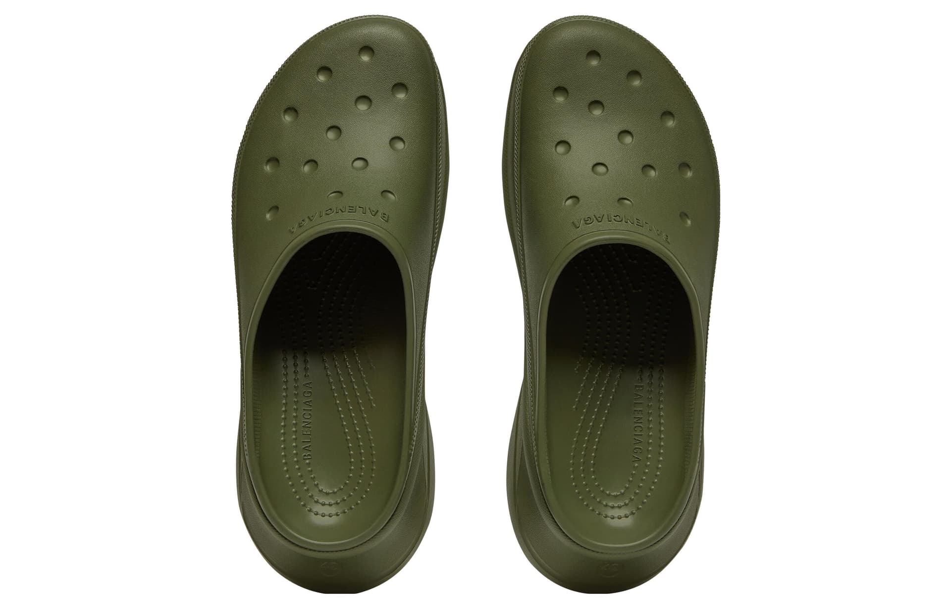Сандалии Crocs X Balenciaga Домашние Тапочки Мужские - изображение 4