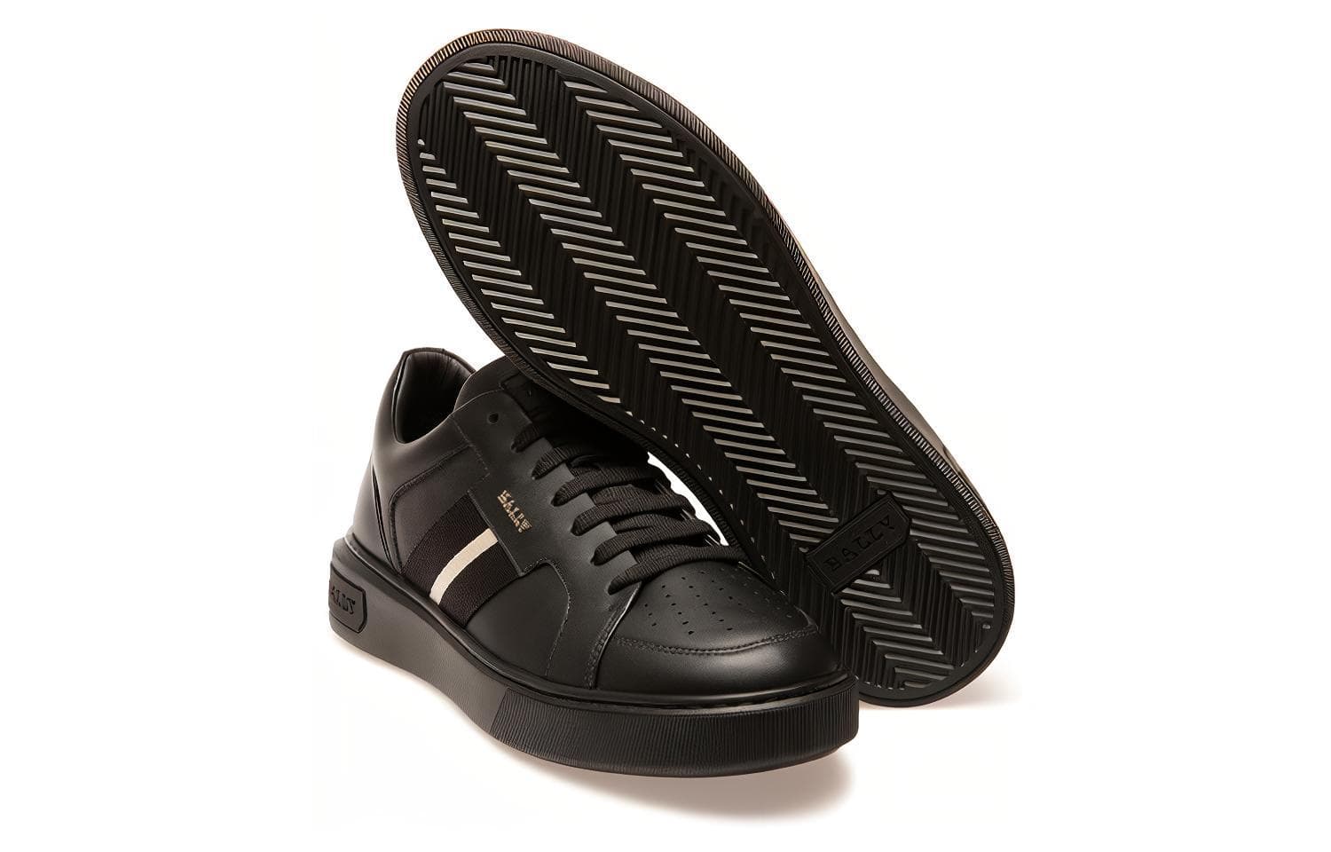 Кроссовки Bally Low Top Sneakers Black - изображение 3