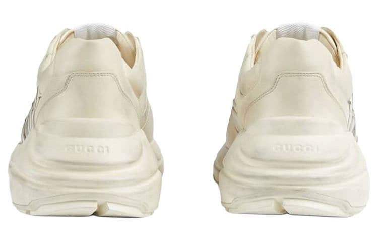 Кроссовки Gucci Rhyton "Think/Thank" Ivory - изображение 5
