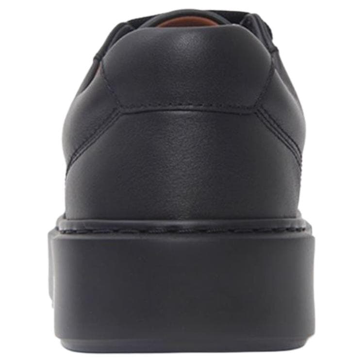 Кроссовки Bally Round Toe Leather Sneakers Black - изображение 7