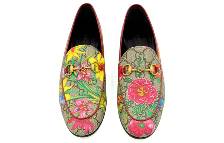 Тапочки GUCCI Flora Supreme - изображение 3