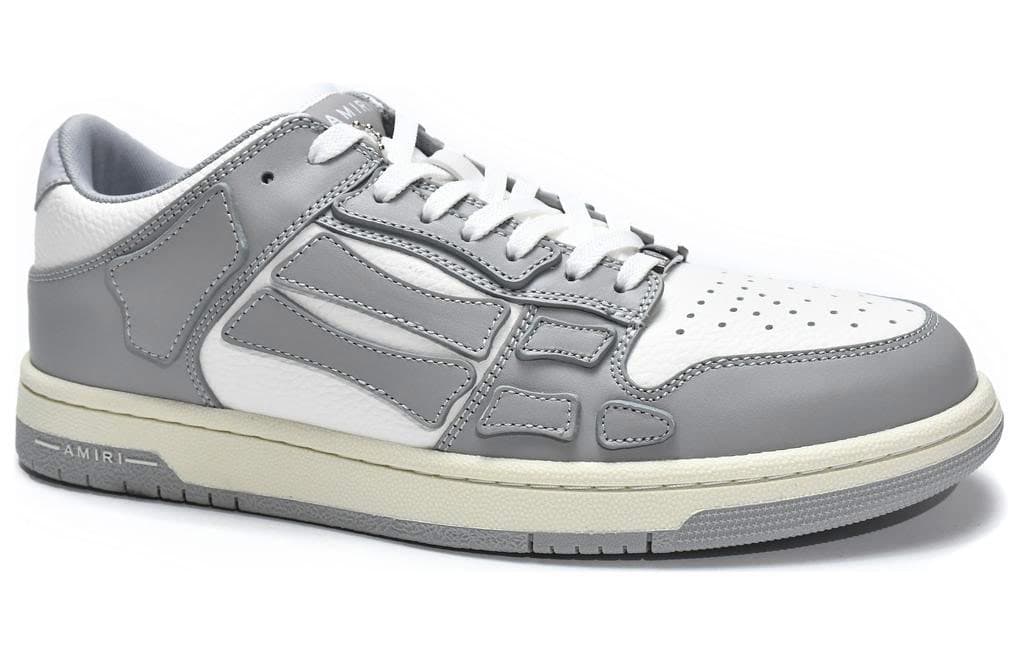Кроссовки AMIRI Skel-Top Low White Grey - изображение 2