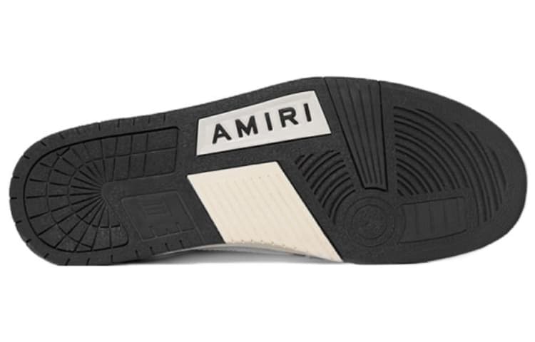 Кроссовки AMIRI Bone Low Top White Black - изображение 5