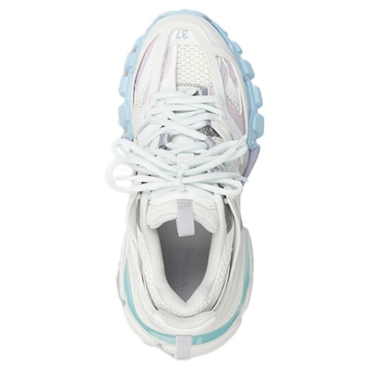 Кроссовки Balenciaga Track 1.0 White Blue Pink - изображение 4