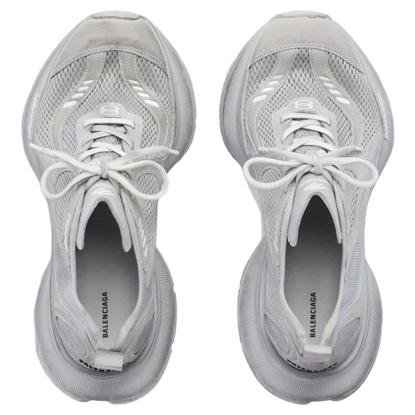 Кроссовки Balenciaga Circuit Low Топ Толстая подошва Кроссовки Мужские Светло-Серые - изображение 6