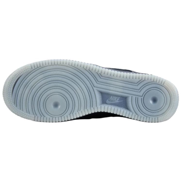 Кроссовки Nike Air Force 1 Кожа Амортизация Дышащая Скейтборд Обувь Мужская Черная - изображение 5