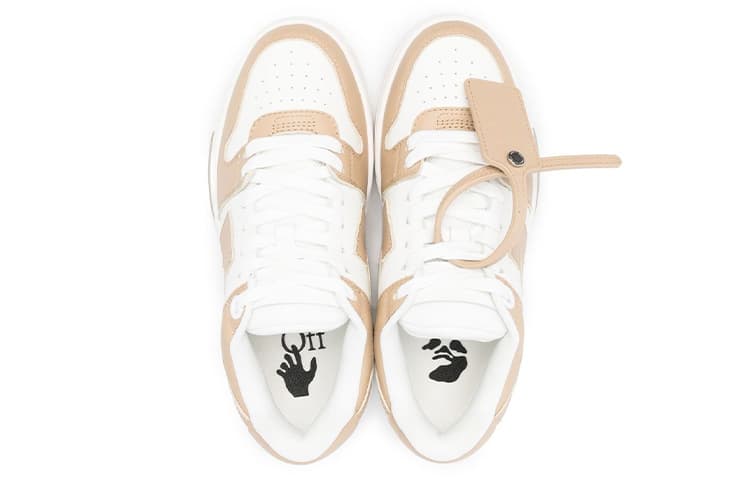 Кроссовки OFF-WHITE Out Of Office White Brown - изображение 5