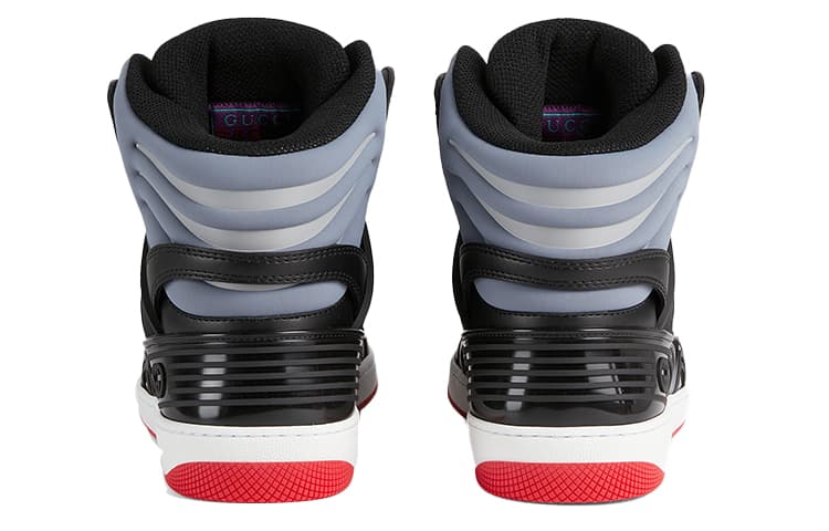Ретро баскетбольные кроссовки Gucci Basket High-Top - изображение 5