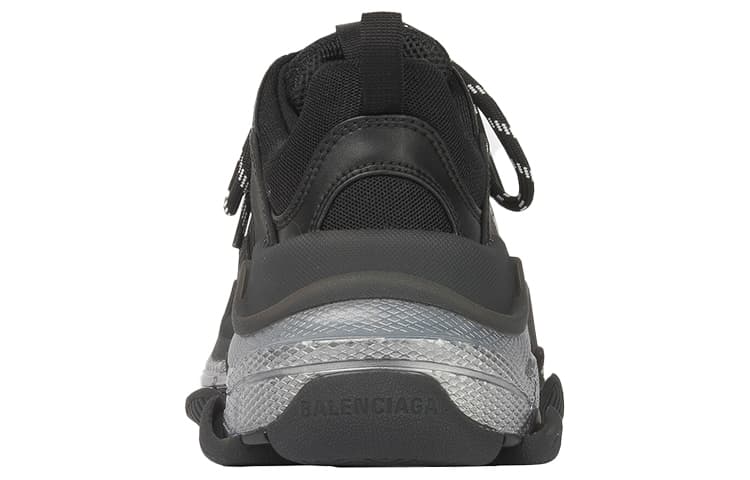 Кроссовки Balenciaga Triple S Clear Sole Black - изображение 5