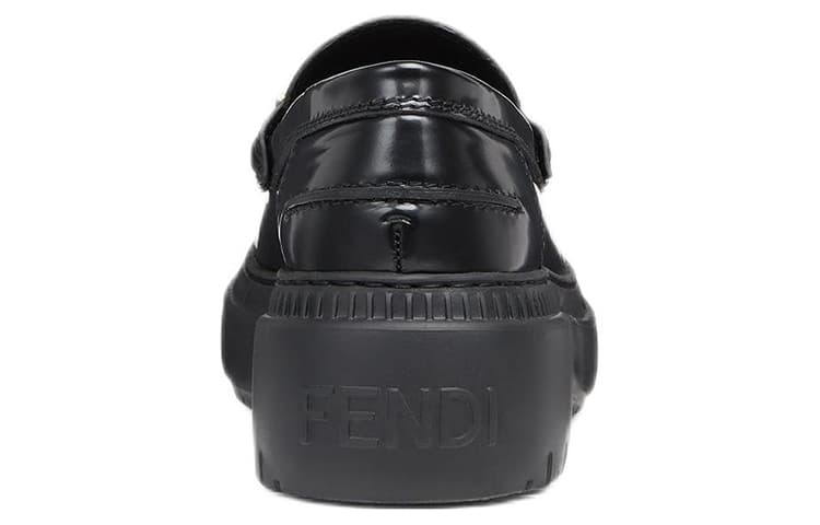 Лоферы Fendi Fendigraphy Black - изображение 5