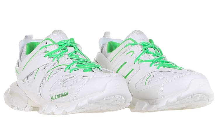 Кроссовки Balenciaga Track 1.0 White Fluorescent Green - изображение 3