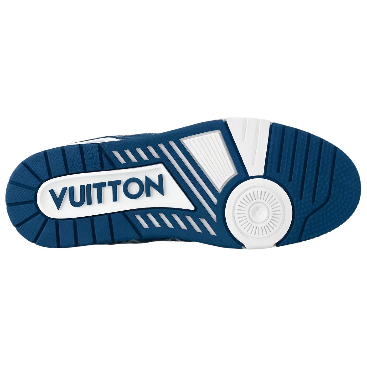 Кроссовки Louis Vuitton Trainer White Blue - изображение 6