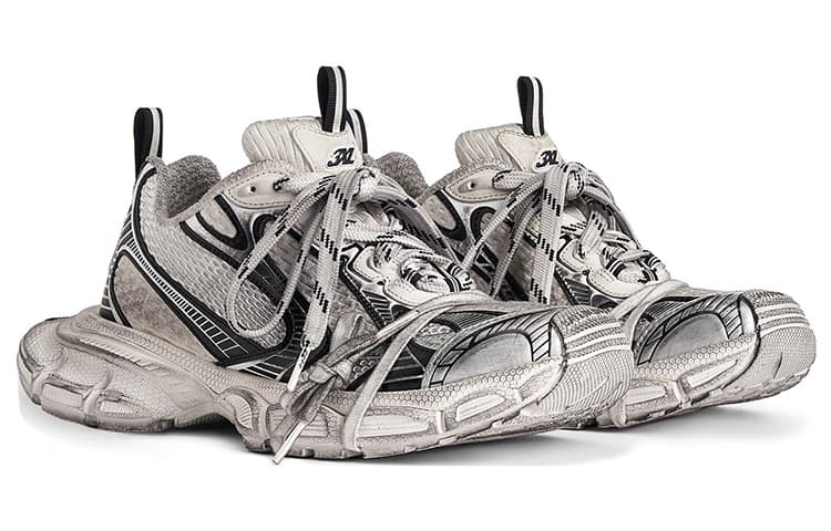 Кроссовки Balenciaga 3XL White Grey - изображение 3