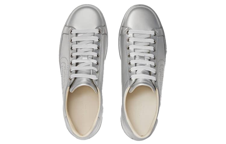 Кроссовки Gucci Ace Silver White - изображение 3