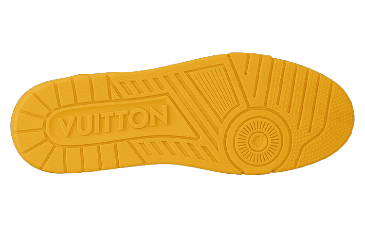 Кроссовки Louis Vuitton Trainer Yellow Black - изображение 5