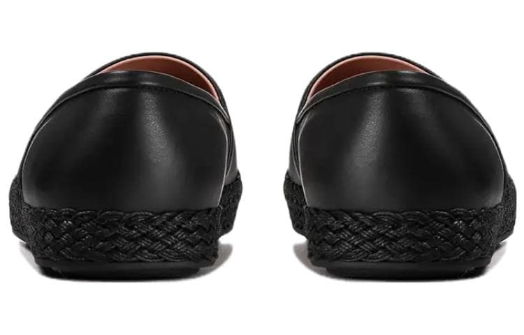 Ferragamo Мужская кожа повседневная обувь черная - изображение 4
