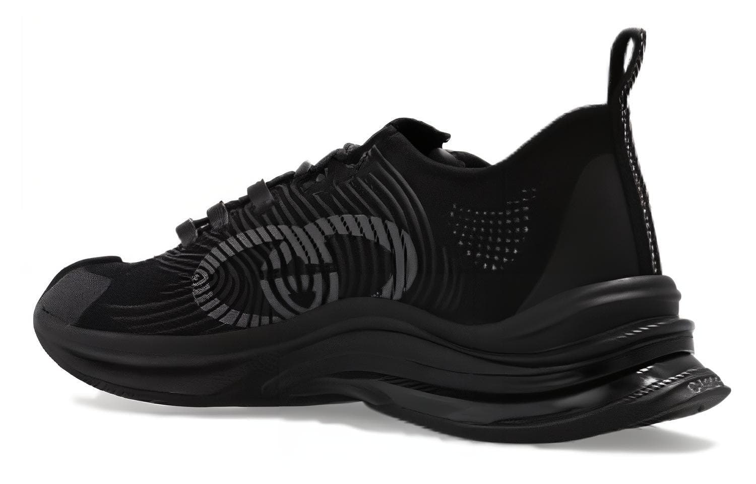 Кроссовки GUCCI RUN Black - изображение 4