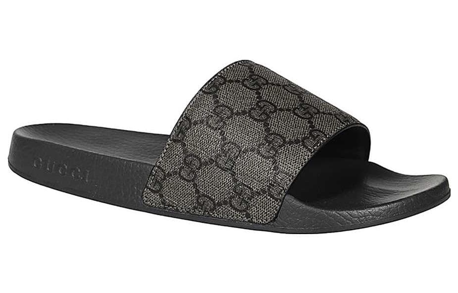 Сандалии Gucci Slides Grey - изображение 3