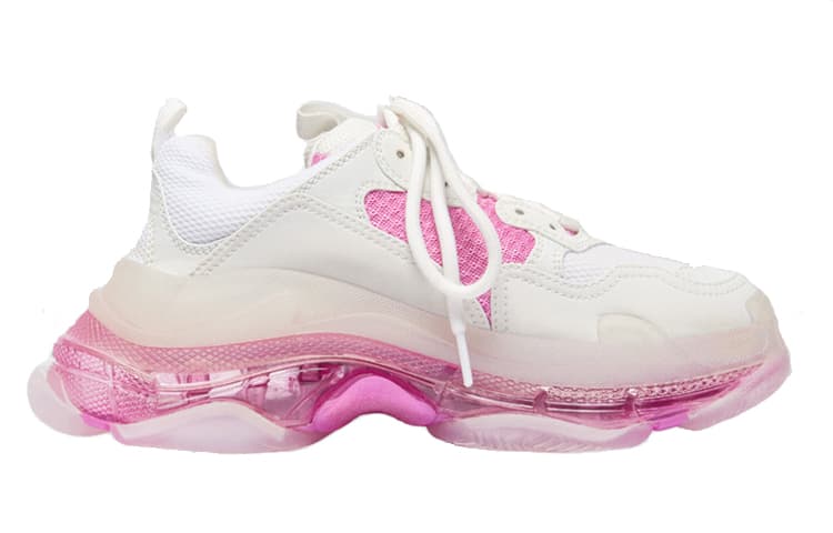 Кроссовки Balenciaga Triple S Pink White - изображение 2