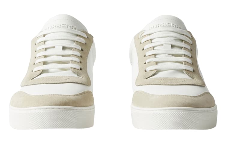 Кроссовки Burberry Low-Top Sneakers White Brown - изображение 4