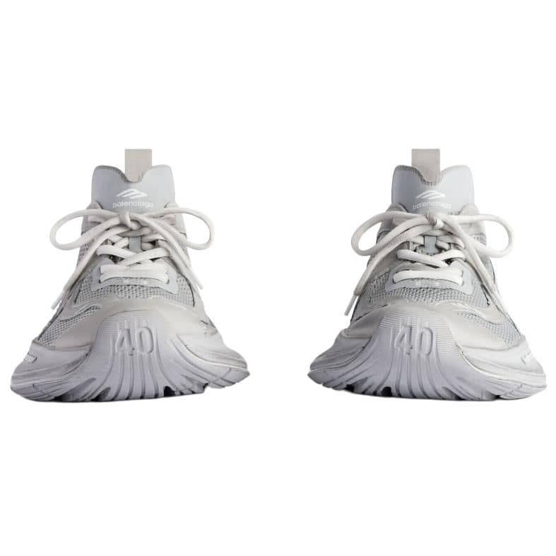 Кроссовки Balenciaga Circuit Low Топ Толстая подошва Кроссовки Мужские Светло-Серые - изображение 4
