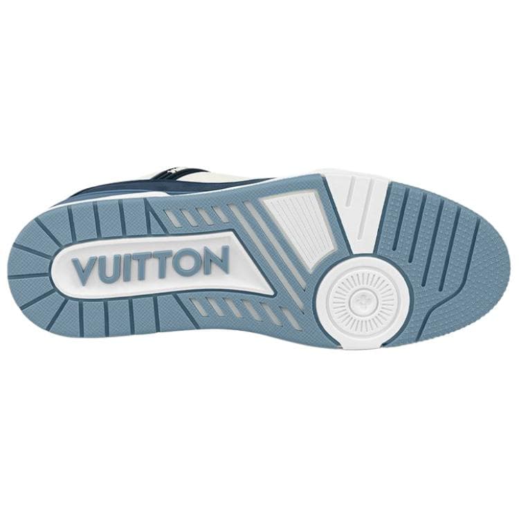 Кроссовки Louis Vuitton Trainer Ocean Blue - изображение 5