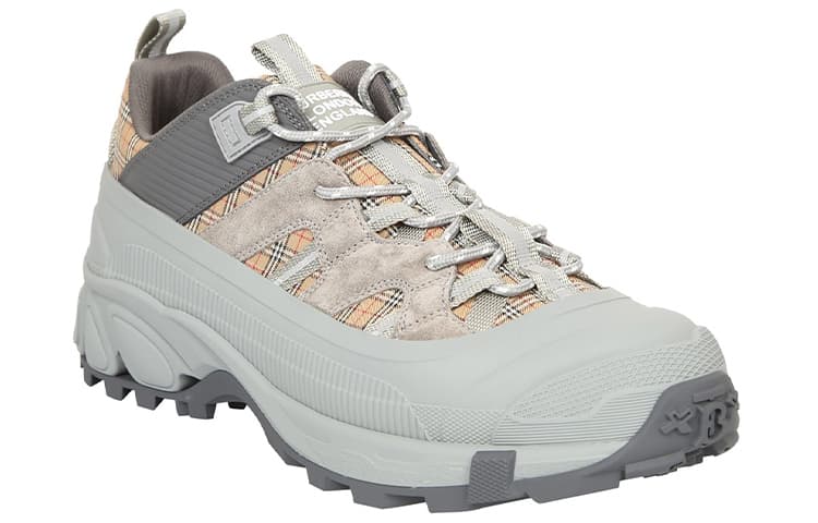 Кроссовки Burberry Arthur Khaki Grey - изображение 3