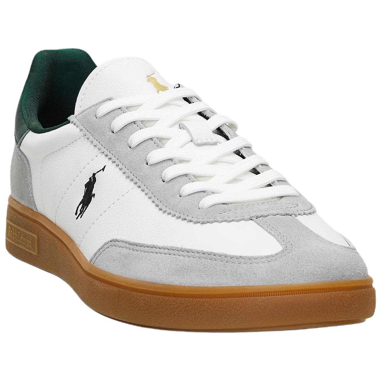 Кроссовки Polo Ralph Lauren Bedford Low Топ Скейтборд Обувь Мужская Серый - изображение 3