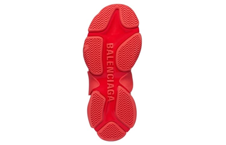Кроссовки adidas x Balenciaga Triple S Red White - изображение 7