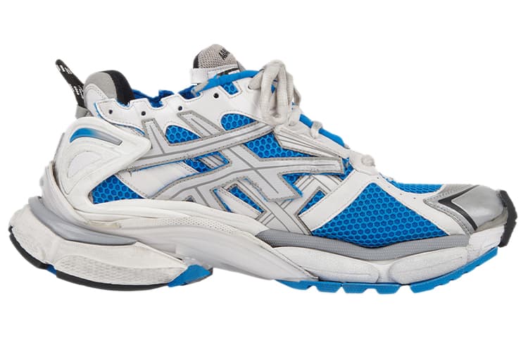 Кроссовки Balenciaga Runner Blue White - изображение 2