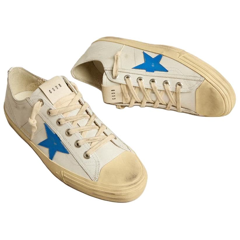 Кроссовки Golden Goose V-Star 2 White - изображение 5