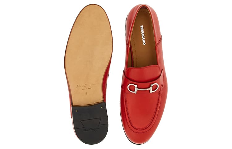 Лоферы FERRAGAMO GANCINI 1cm - изображение 4