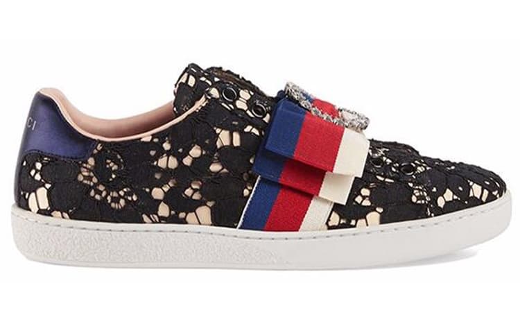 Кроссовки Gucci Ace Black - изображение 2