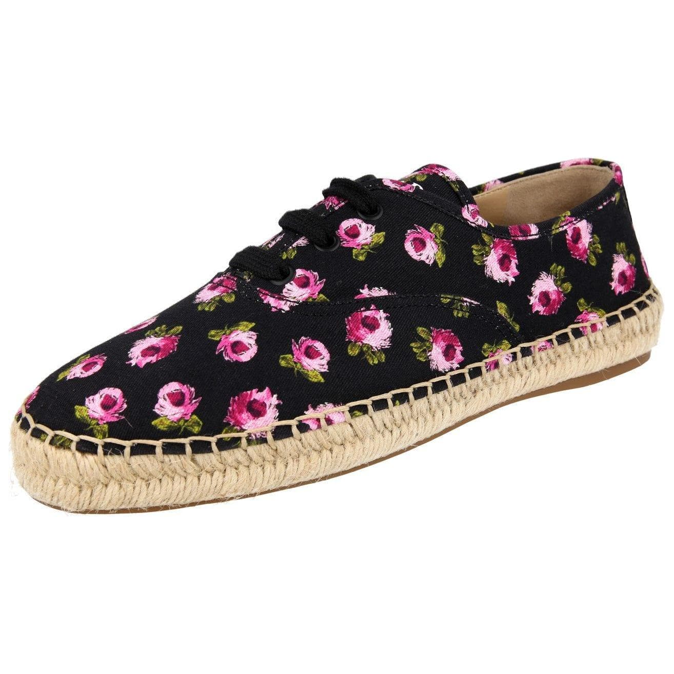 PRADA Балетки Espadrilles Женские Черные - изображение 3