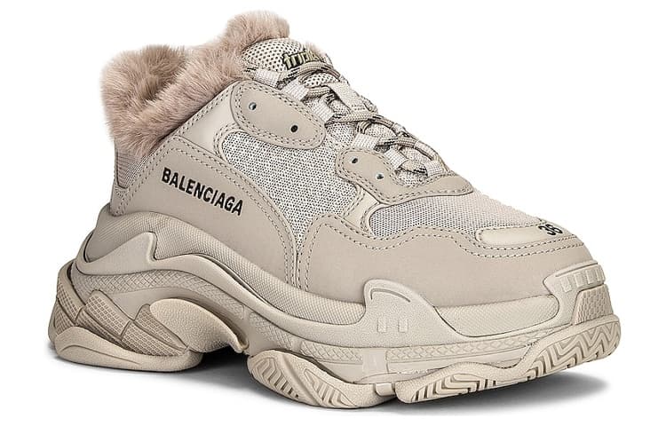 Кроссовки Balenciaga Triple S Beige - изображение 3