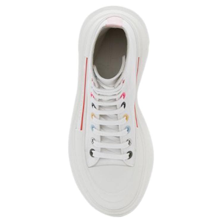 Ботинки Alexander McQueen Tread Slick White - изображение 5
