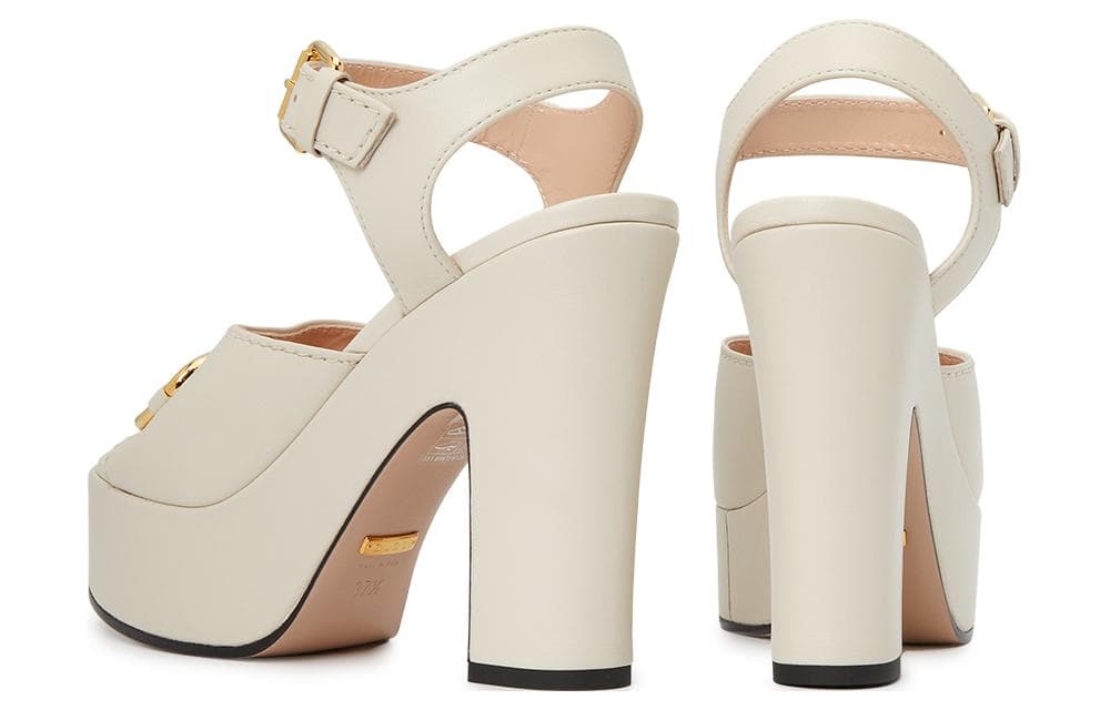 Шлёпанцы GUCCI 12cm - изображение 4